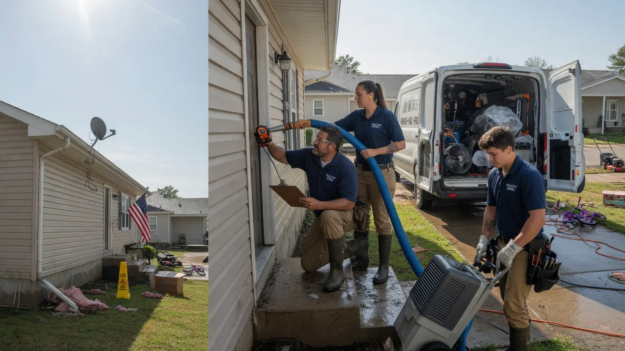 Ceiling Water Damage Restoration in Claysville, PA near me
