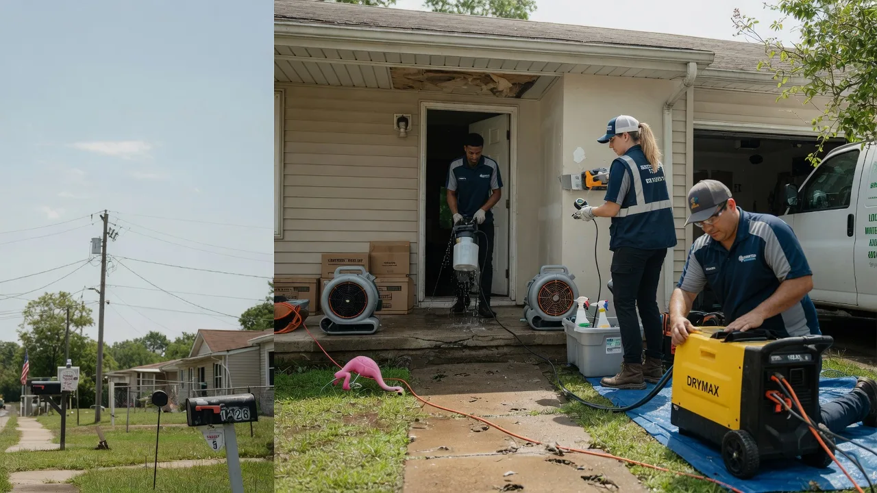 Storm Damage Water Removal in Claysville, PA near me